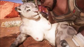 Buff dude destroys FURRY anus (full anal)