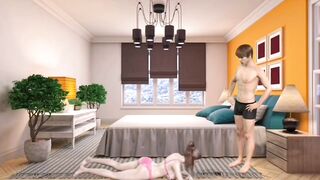 Stepmom romantic sex