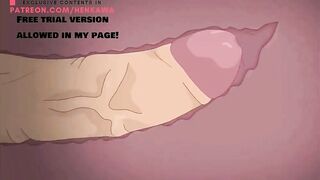 Chainsaw man Makima Fucks with ONE PIECE LUFFY!!! - 60fps hentai