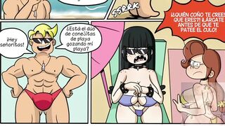 The instructor fucks his girlfriend's stepsister and they have a threesome - hentai