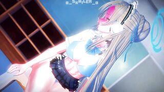 Blue Archive - Asuna awaits you uncontrollably