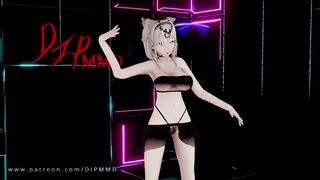 Honkai Pardofelis Red MMD Blender Render 1776