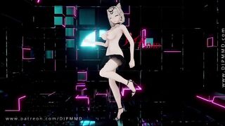 Honkai Pardofelis Red MMD Blender Render 1776