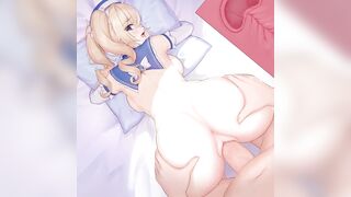 Barbara from Genshin Impact is getting creampied