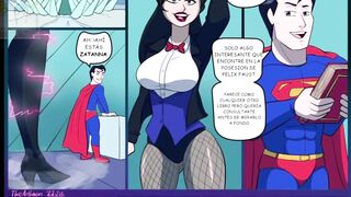 Clark fucks Zoe the bunny - Superman hentai