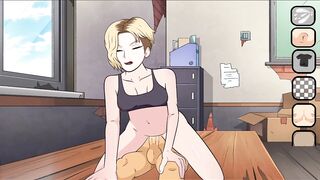 GWEN STACY JUMPING ON OUR COCK - HOLE HOUSE