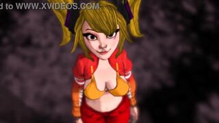 Get a taste of 3d cartoon model sweet sweet Brandie's slim thick curvy booty