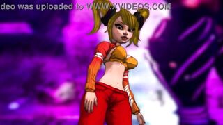Get a taste of 3d cartoon model sweet sweet Brandie's slim thick curvy booty