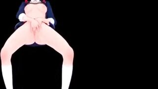 Magic Lady Masturbates