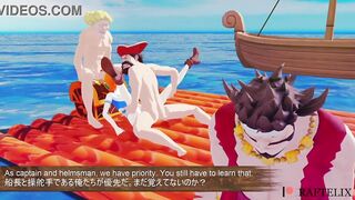 One Piece 3D | Sex Parody | Nami Gangbang