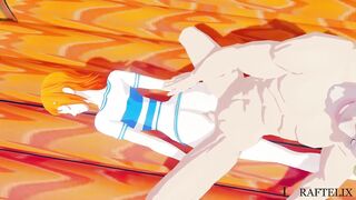 One Piece 3D | Sex Parody | Nami Gangbang