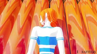 One Piece 3D | Sex Parody | Nami Gangbang