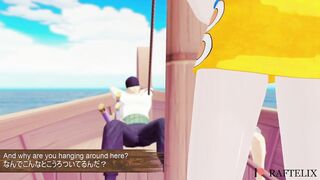 One Piece 3D | Sex Parody | Nami Gangbang