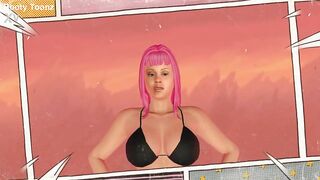 Big booty cartoon remix