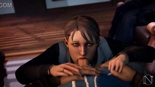 Kate Garcia cucking David with Javier (TWD parody by Niisath)
