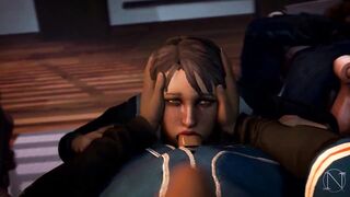 Kate Garcia cucking David with Javier (TWD parody by Niisath)
