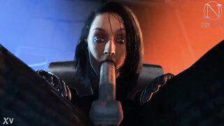 Trilla Suduri sucking off Darth Vader (Star Wars parody by Niisath)