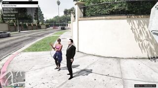 Me follo a peatonas en plena calle (GTA 5)