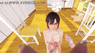 Ela me mamou na realidade virtual