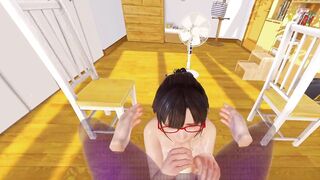 Ela me mamou na realidade virtual