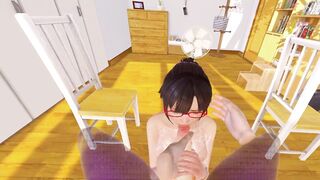 Ela me mamou na realidade virtual