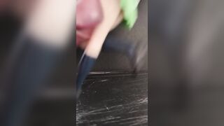 五等分の花嫁 中野四葉の生脚太ももにおちんちん擦り付けて射精 フィギュアぶっかけ