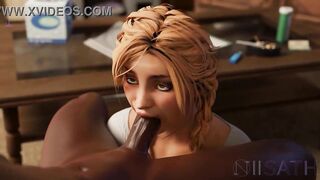 Jessica Riley cheating on Mike with his best friend (Until Dawn parody by Niisath)