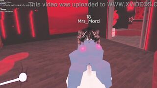 Cogiendo a hermosa chica roblox