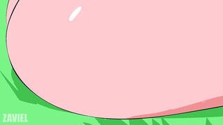 Super Thicc Asses Pink Hedgehog Sucks and Fucked Big Blue COCK