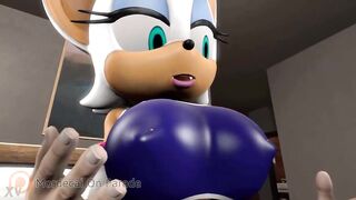 Rouge the bat r34 [mordecai on parade]