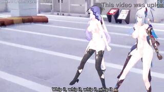 Honkai Star Rail: [MMD] BLACKPINK - ‘Shut Down’ (Black Swan, Ruan Mei, Jingliu, Hanya)