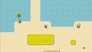 Blue haired woman in Married kn shitori new rpg hentai game gameplay