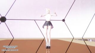 [MMD] XG - Puppet Show Ahri Akali Sexy Kpop Dance League of Legends Uncensored Hentai 4K 60FPS