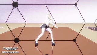 [MMD] XG - Puppet Show Ahri Akali Sexy Kpop Dance League of Legends Uncensored Hentai 4K 60FPS