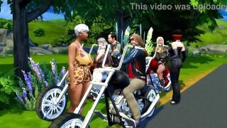 SIMS 4: Ruby & Doris meet The Roadfuckers