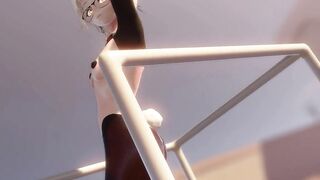 【狩野色】逆兔のmmd！
