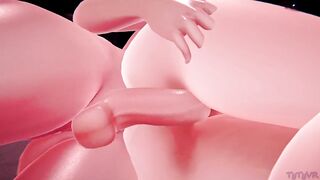 Big Dick Futa Fucks Horny Catgirl for Valentine's Day