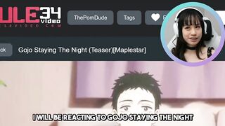 NOW thiiis is how this scene should have went! ???? Marin Kitagawa x Gojo