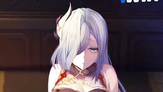 Senhe Genshin Impact Pussy Licking