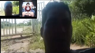 Hentai - stranger fucks white and brunette woman with his big cock UNCENSORED