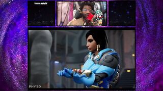 Big Breast Bald Pussy Pharah Gets Fucked In The Ass With This Magic Trick