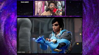 Big Breast Bald Pussy Pharah Gets Fucked In The Ass With This Magic Trick