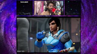 Big Breast Bald Pussy Pharah Gets Fucked In The Ass With This Magic Trick