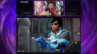 Big Breast Bald Pussy Pharah Gets Fucked In The Ass With This Magic Trick