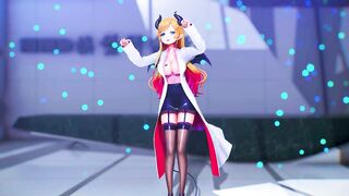 【MMD Hololive 4k/60fps】《Yuzuki Choco (癒月ちょこ)》~《Baby you》~(有華 (Yuka))