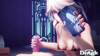 Furina NTR POV Hilichurl Genshin Impact facefuck onahole sex Cuckolding