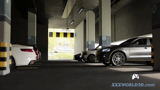 Horny Milf Fucks 18y old StepSon in Dad's Car ▶ 4K60fps ANIMATION