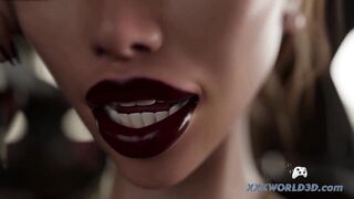 Horny Milf Fucks 18y old StepSon in Dad's Car ▶ 4K60fps ANIMATION