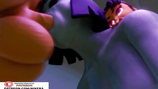 Futa Lesbian have fun at home hentai