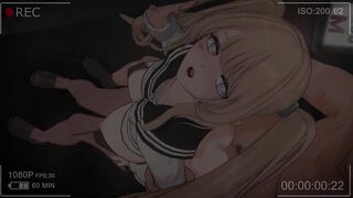 Horny schoolgirl fucked in both holes 3D Hentai